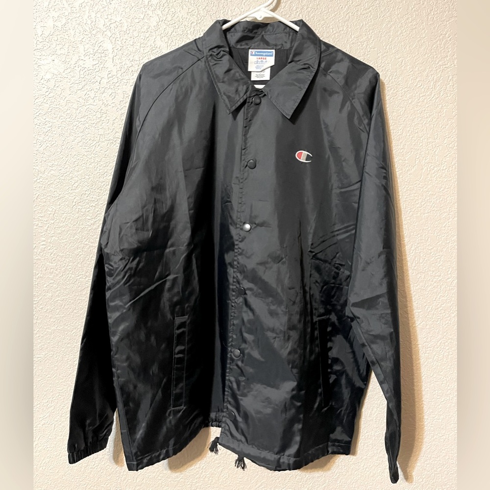Men’s Champion Button Up Windbreaker